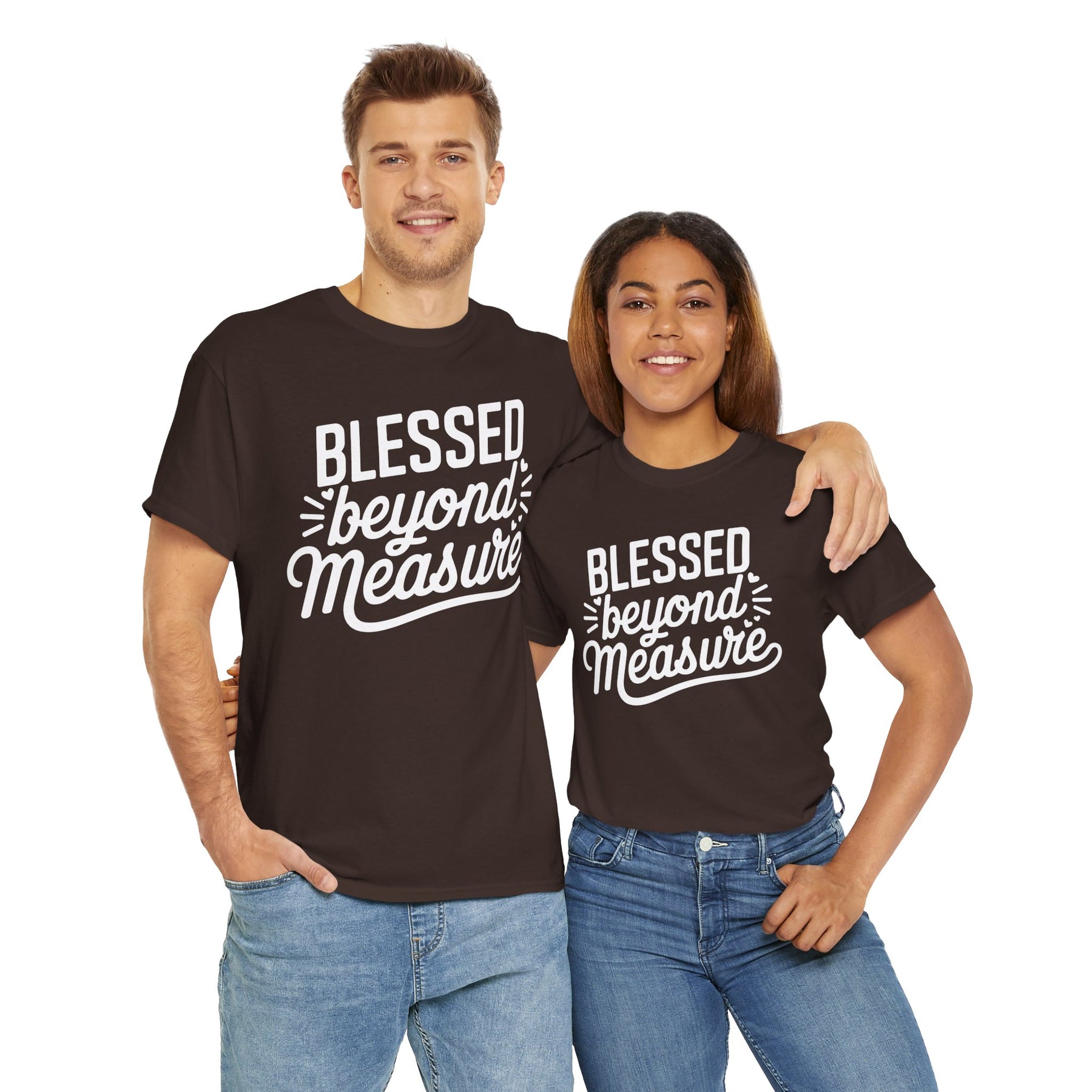 Blessed beyond measure Unisex Heavy Cotton Tee