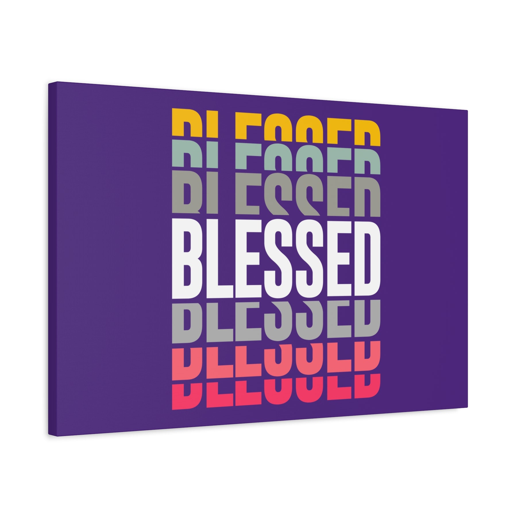 Blessed Matte Canvas, Stretched, 1.25"