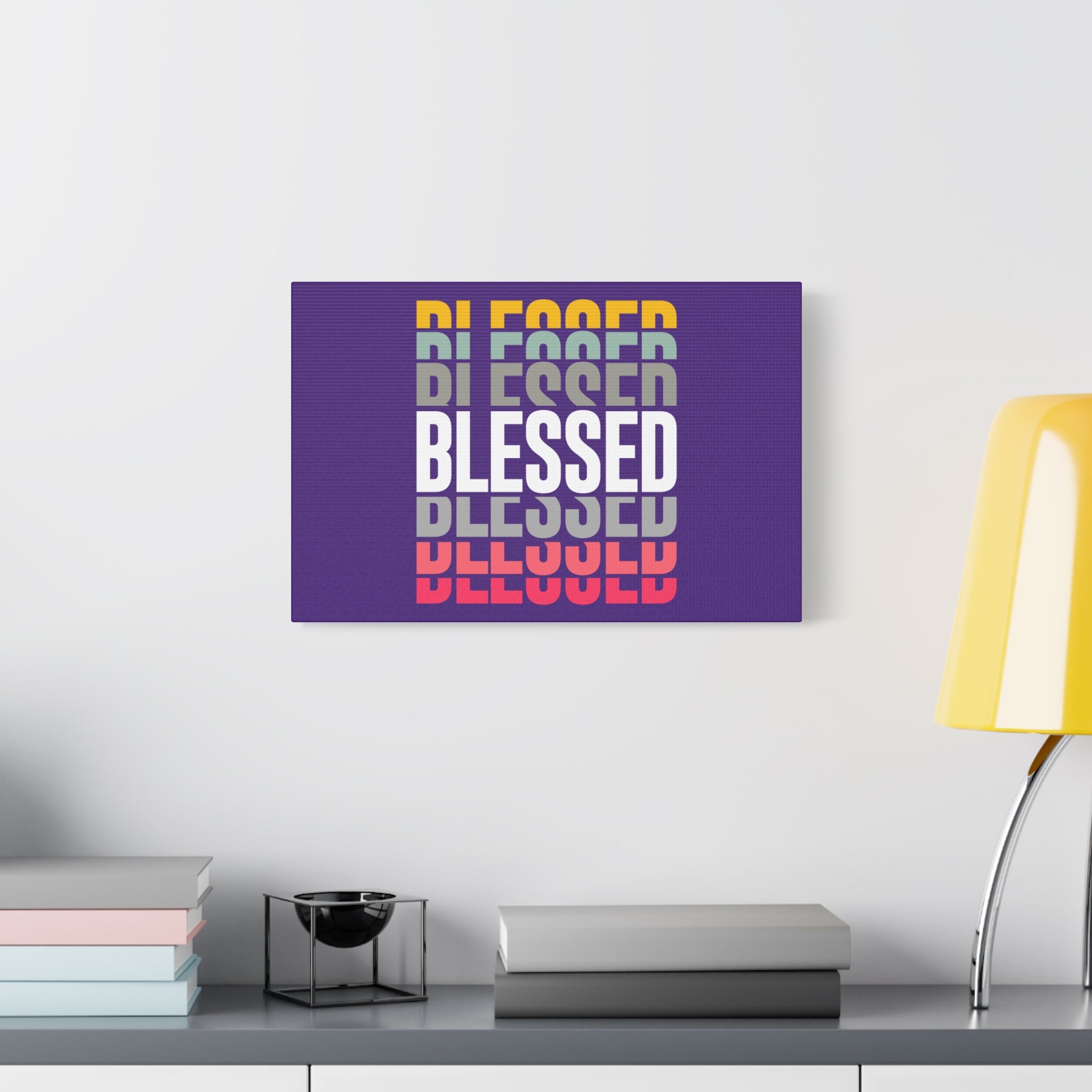 Blessed Matte Canvas, Stretched, 1.25"