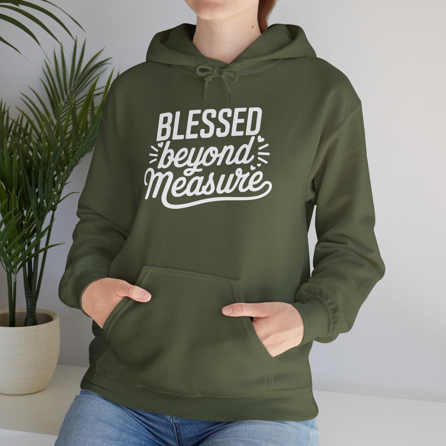 Blessed beyond Measure Unisex Heavy Blend™ Hooded Sweatshirt