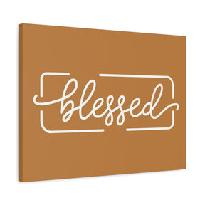 Blessed Matte Canvas, Stretched, 1.25"