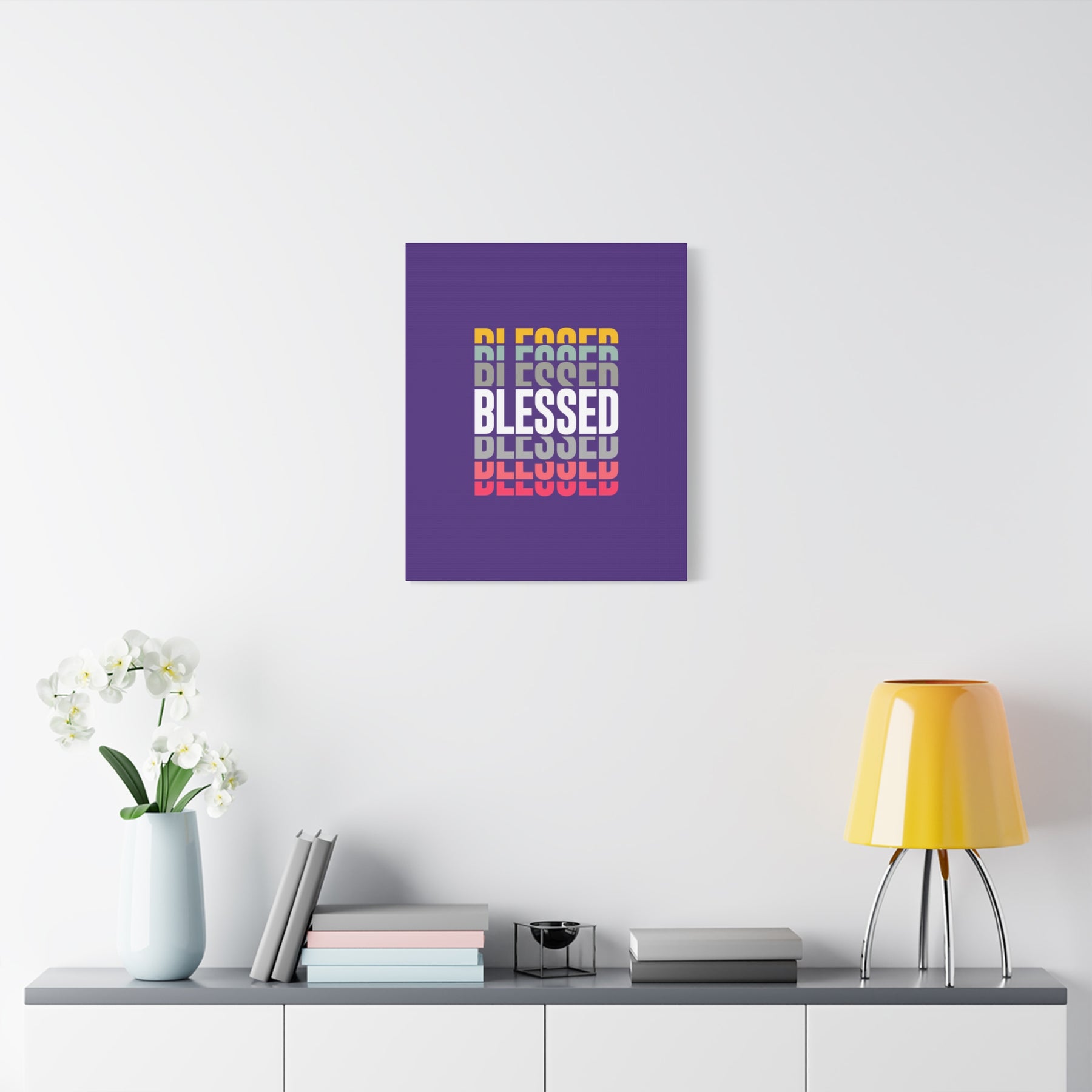 Blessed Matte Canvas, Stretched, 1.25"