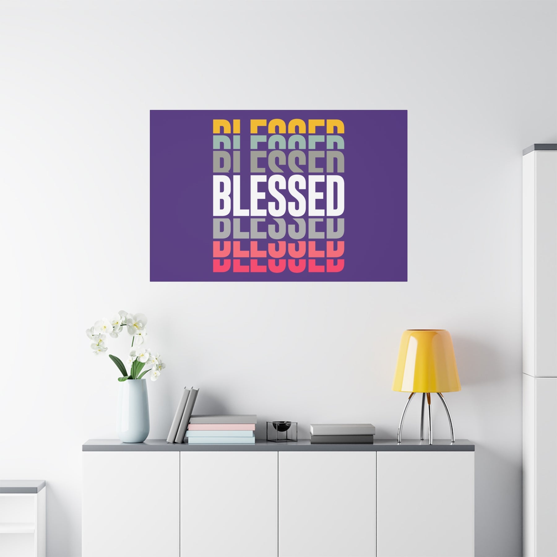 Blessed Matte Canvas, Stretched, 1.25"