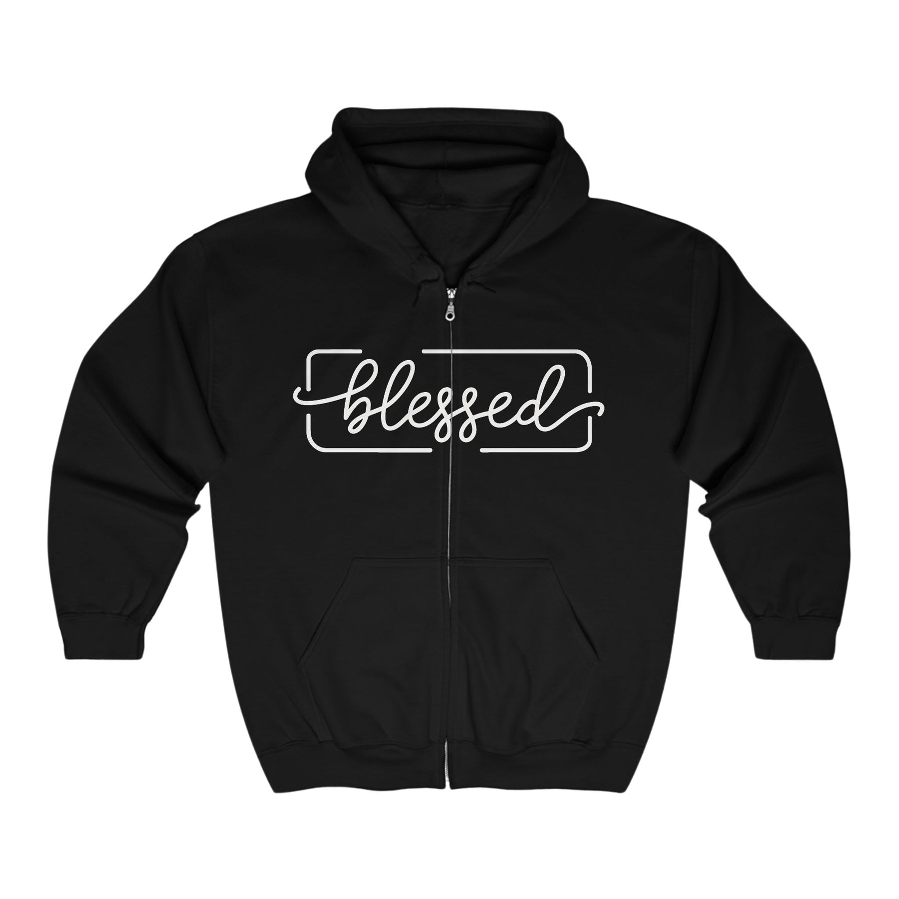 Blessed Unisex Heavy Blend™ Full Zip Hooded Sweatshirt