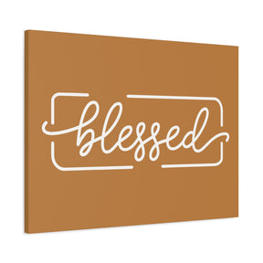 Blessed Matte Canvas, Stretched, 1.25"