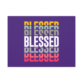 Blessed Matte Canvas, Stretched, 1.25"