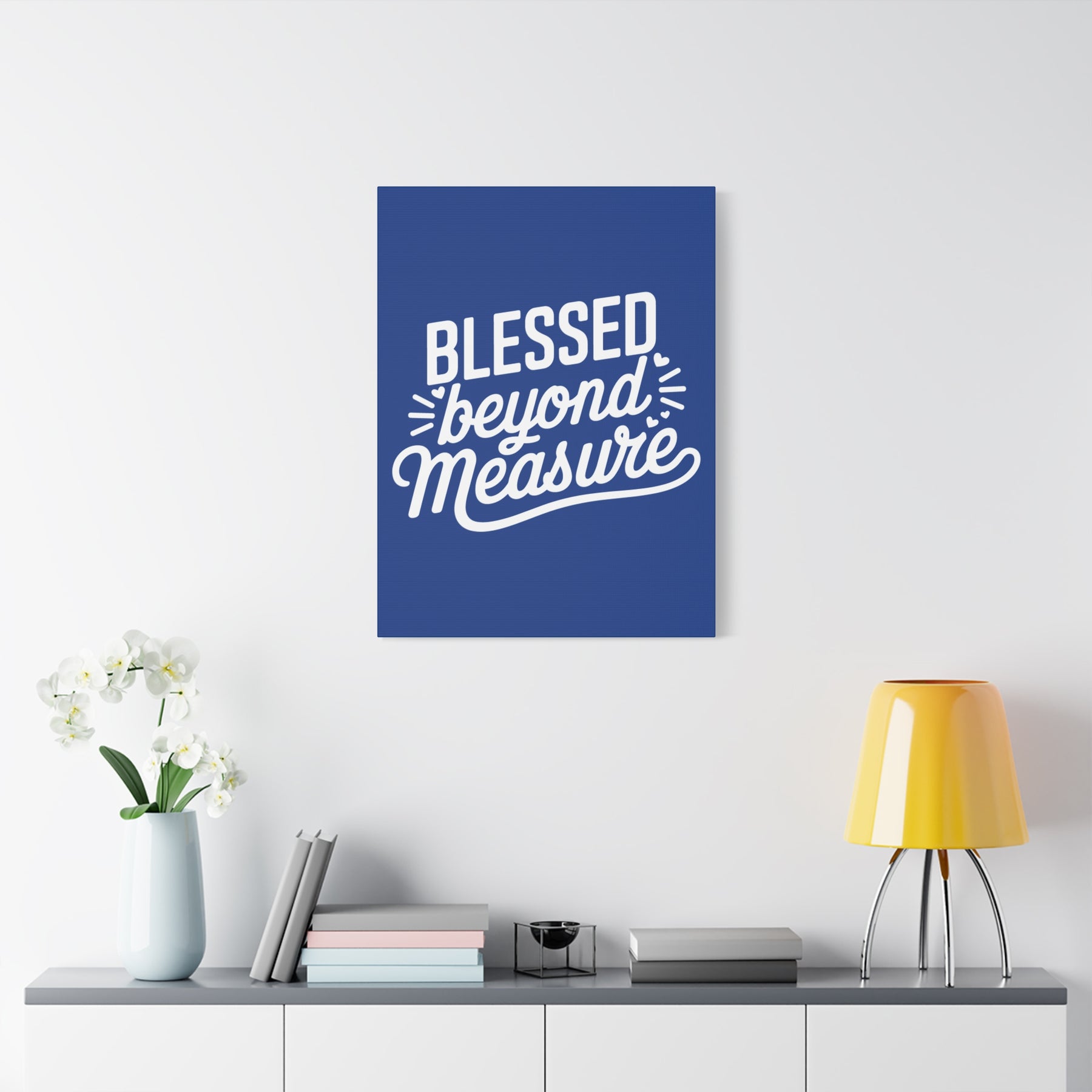 Blessed beyond Measure Matte Canvas, Stretched, 1.25"