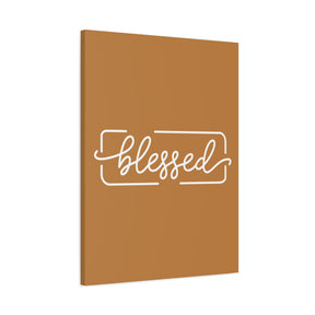 Blessed Matte Canvas, Stretched, 1.25"