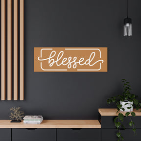 Blessed Matte Canvas, Stretched, 1.25"