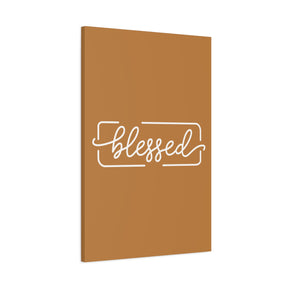 Blessed Matte Canvas, Stretched, 1.25"