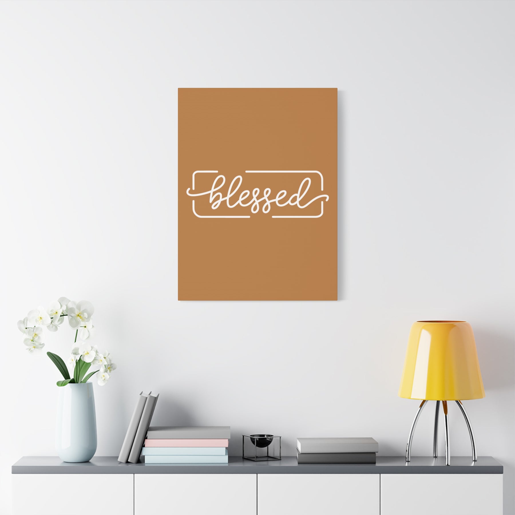 Blessed Matte Canvas, Stretched, 1.25"