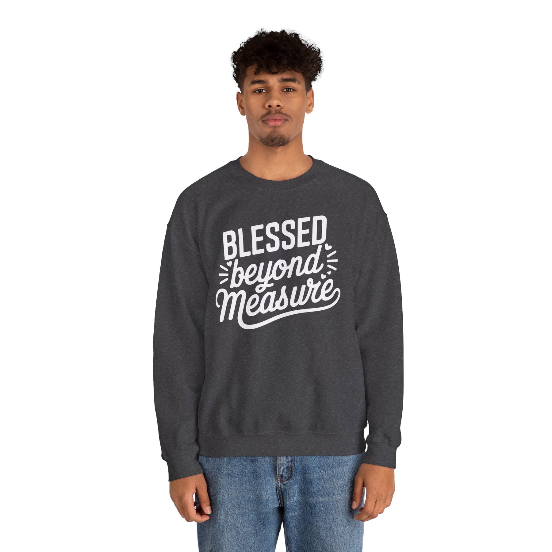 Blessed beyond Measure Unisex Heavy Blend™ Crewneck Sweatshirt