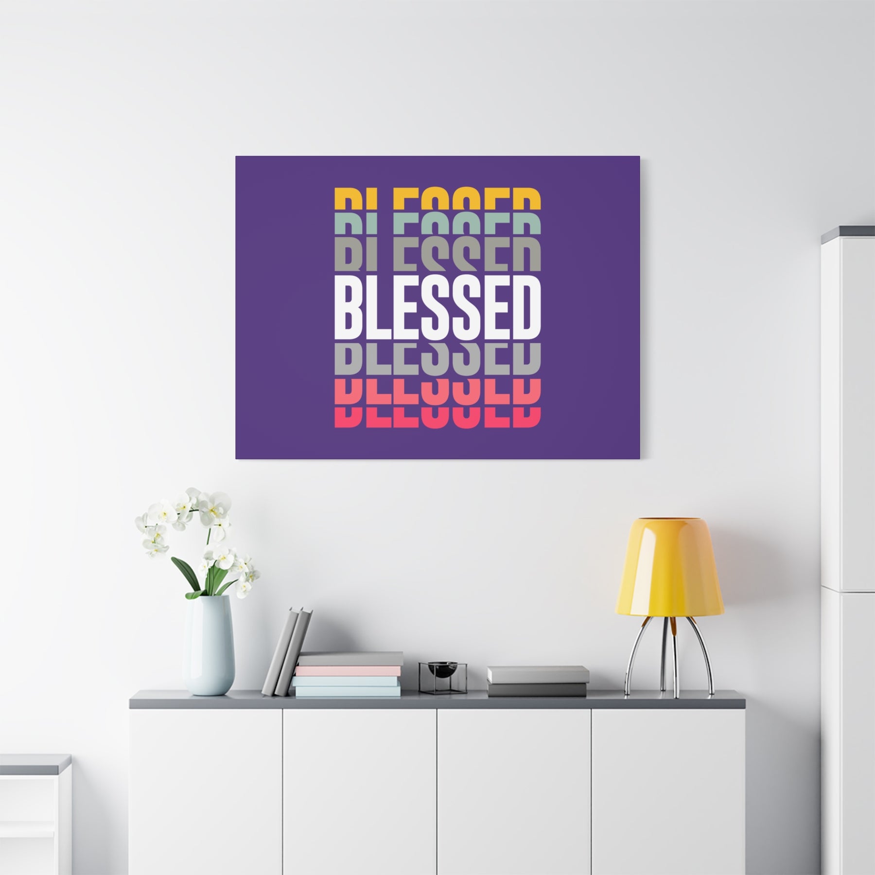 Blessed Matte Canvas, Stretched, 1.25"