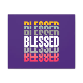 Blessed Matte Canvas, Stretched, 1.25"