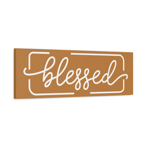 Blessed Matte Canvas, Stretched, 1.25"