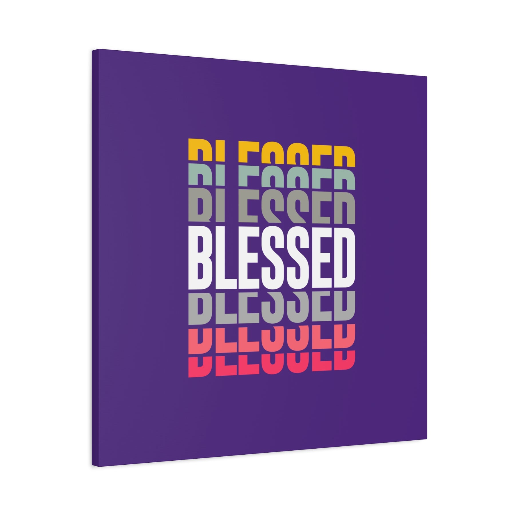 Blessed Matte Canvas, Stretched, 1.25"