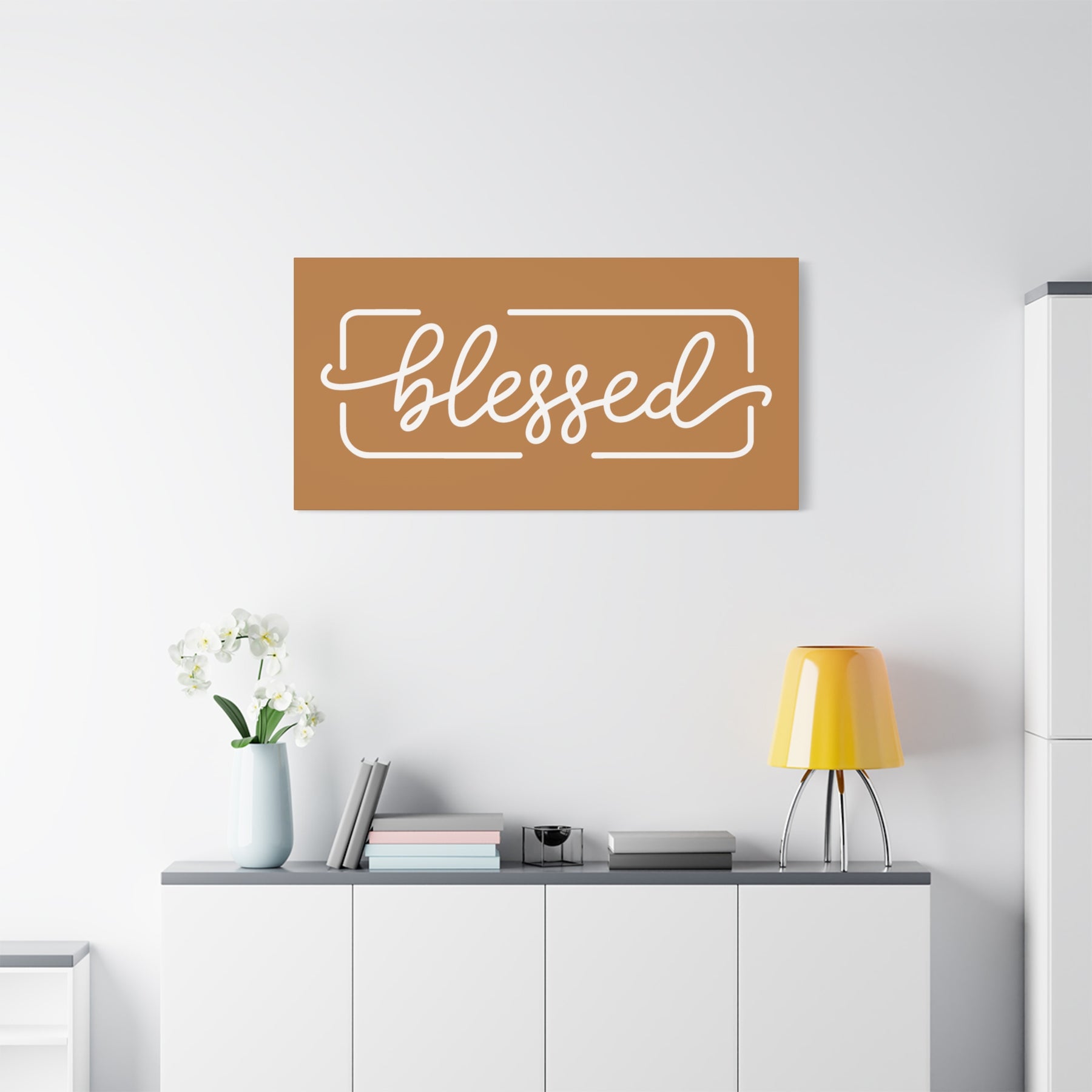 Blessed Matte Canvas, Stretched, 1.25"