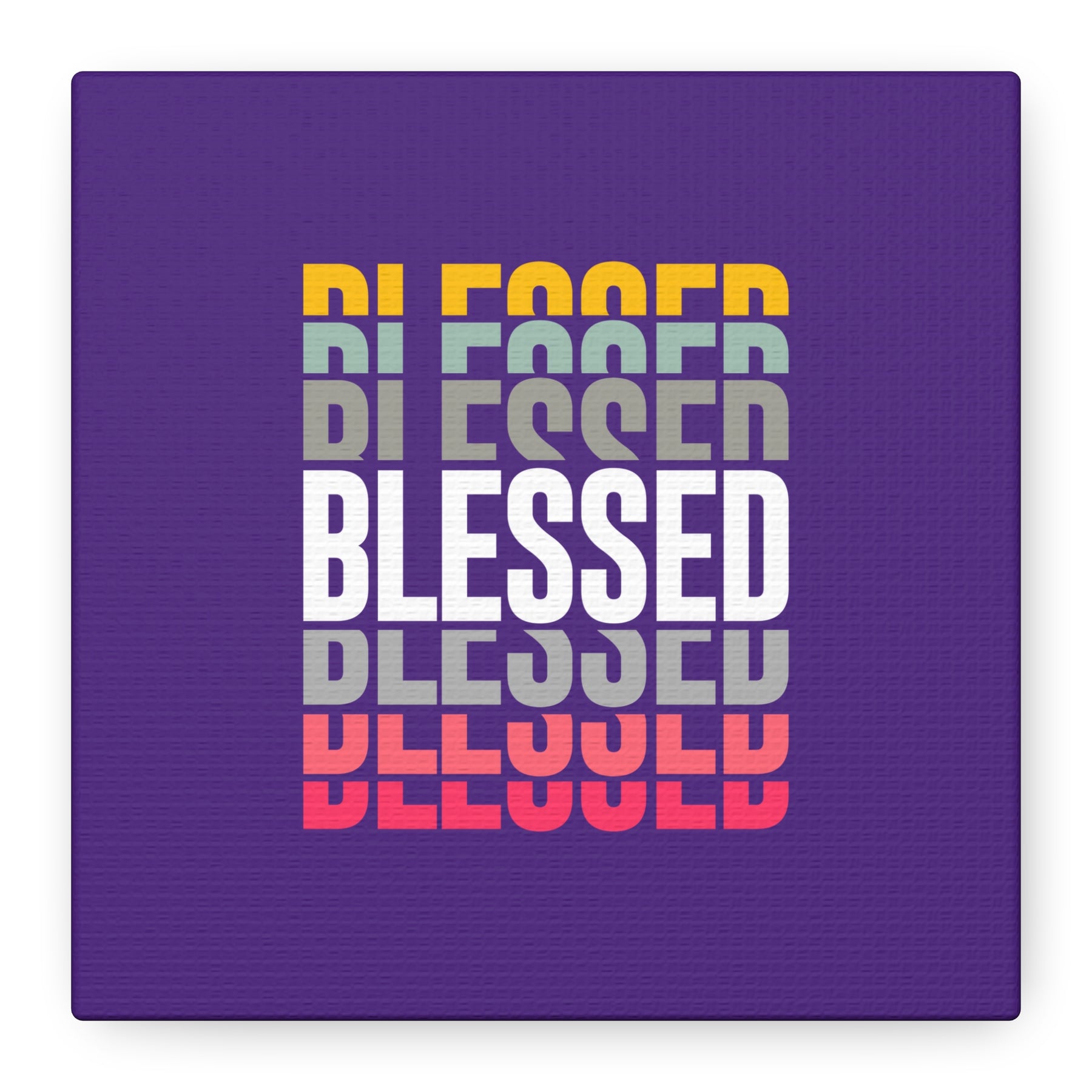 Blessed Matte Canvas, Stretched, 1.25"