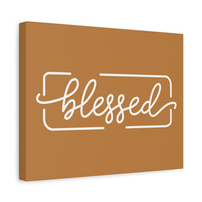 Blessed Matte Canvas, Stretched, 1.25"