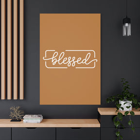 Blessed Matte Canvas, Stretched, 1.25"