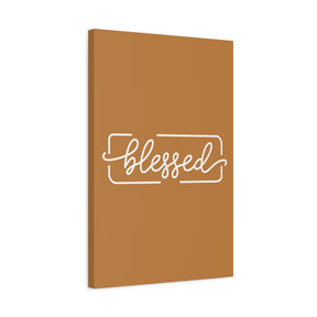 Blessed Matte Canvas, Stretched, 1.25"