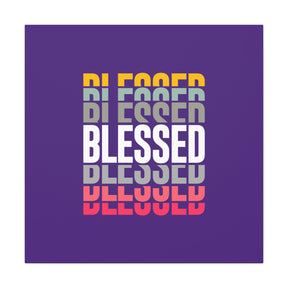 Blessed Matte Canvas, Stretched, 1.25"