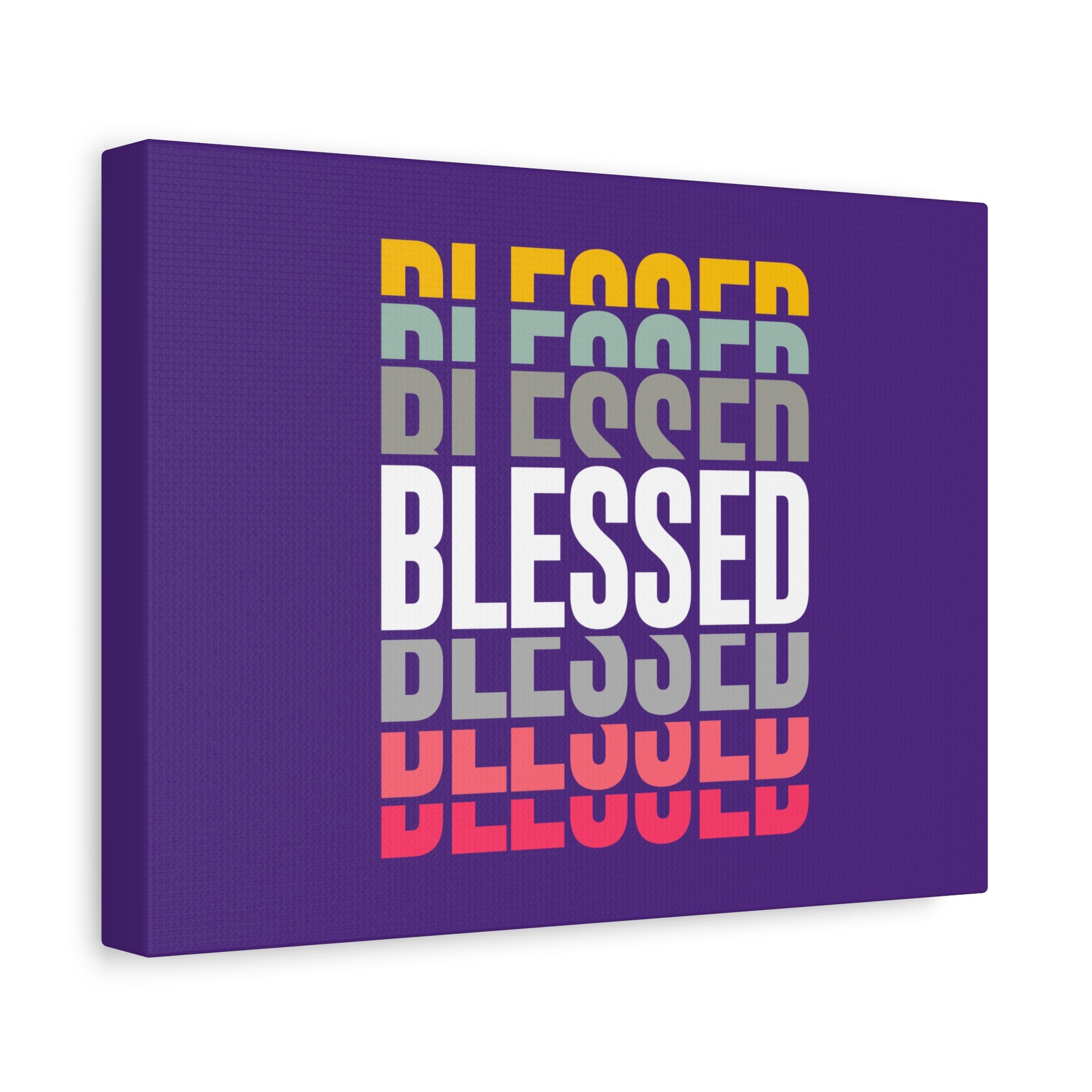 Blessed Matte Canvas, Stretched, 1.25"