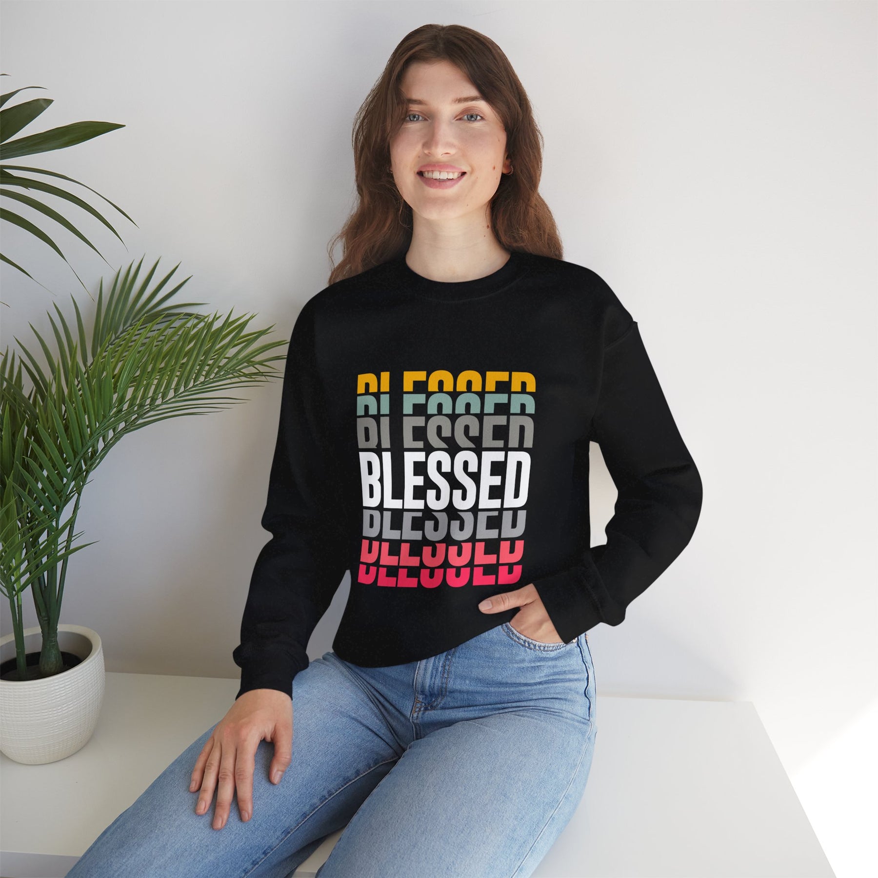 Blessed Unisex Heavy Blend™ Crewneck Sweatshirt