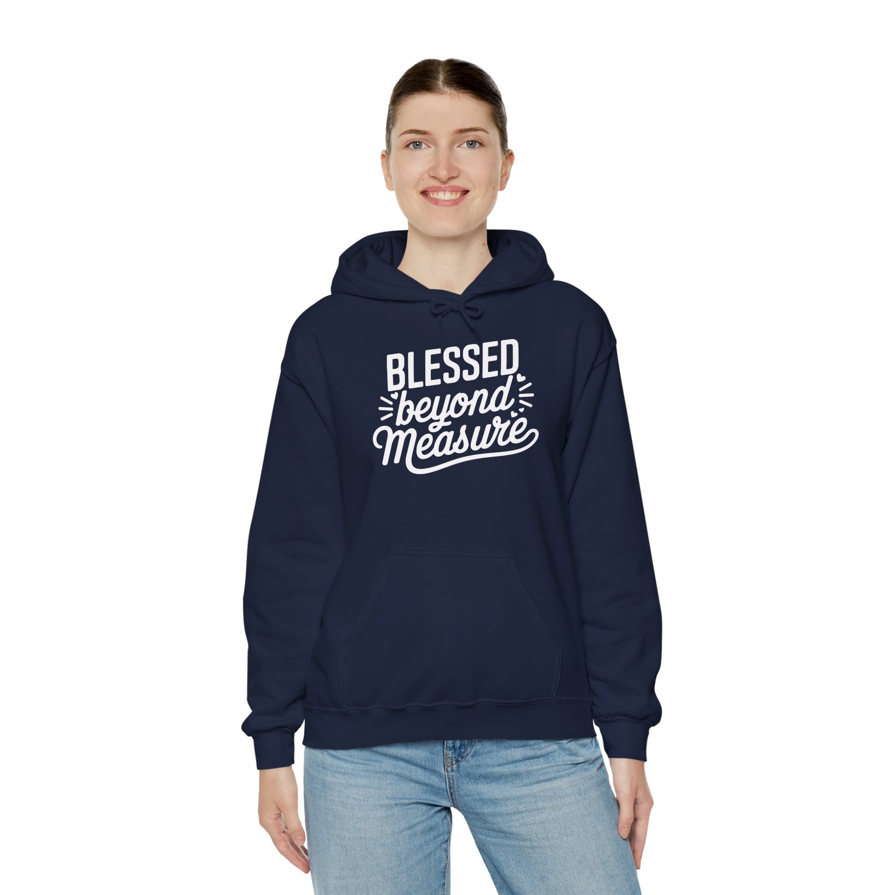 Blessed beyond Measure Unisex Heavy Blend™ Hooded Sweatshirt