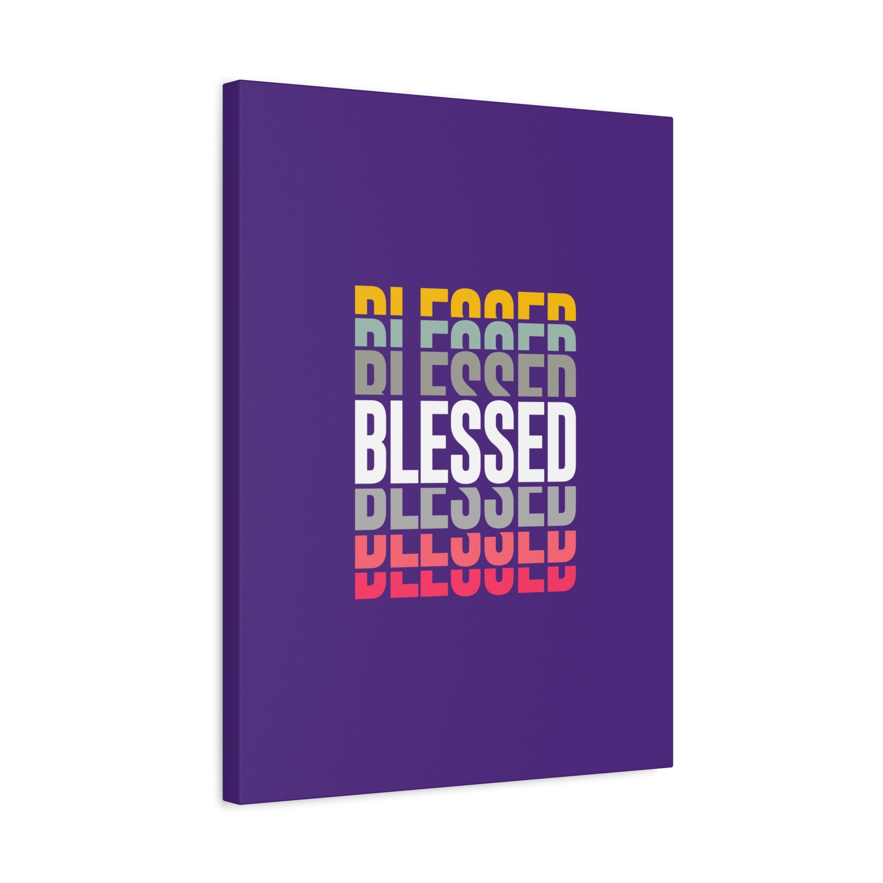 Blessed Matte Canvas, Stretched, 1.25"