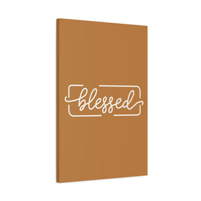 Blessed Matte Canvas, Stretched, 1.25"