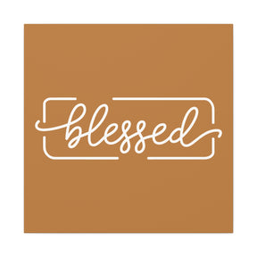 Blessed Matte Canvas, Stretched, 1.25"