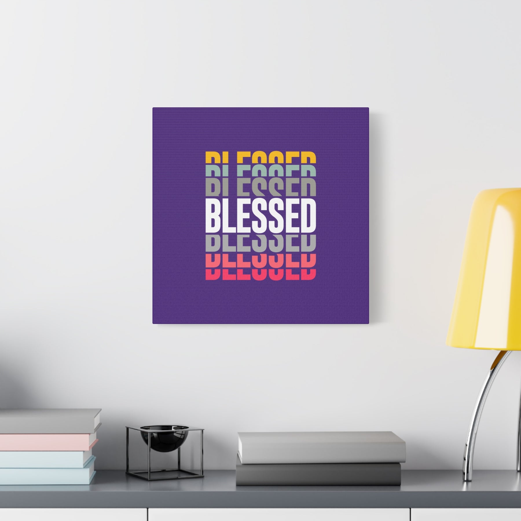 Blessed Matte Canvas, Stretched, 1.25"