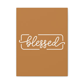 Blessed Matte Canvas, Stretched, 1.25"