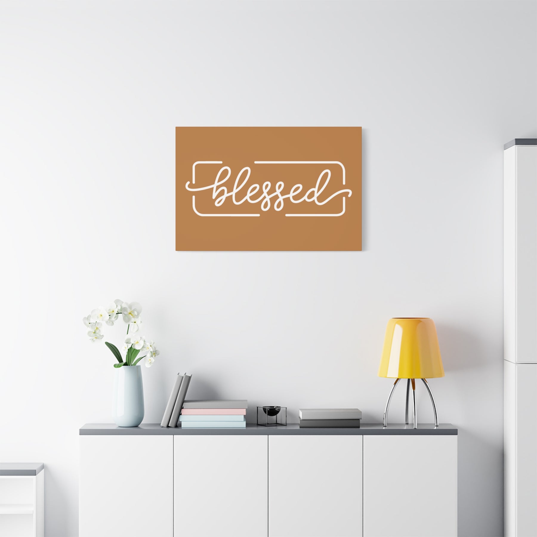 Blessed Matte Canvas, Stretched, 1.25"