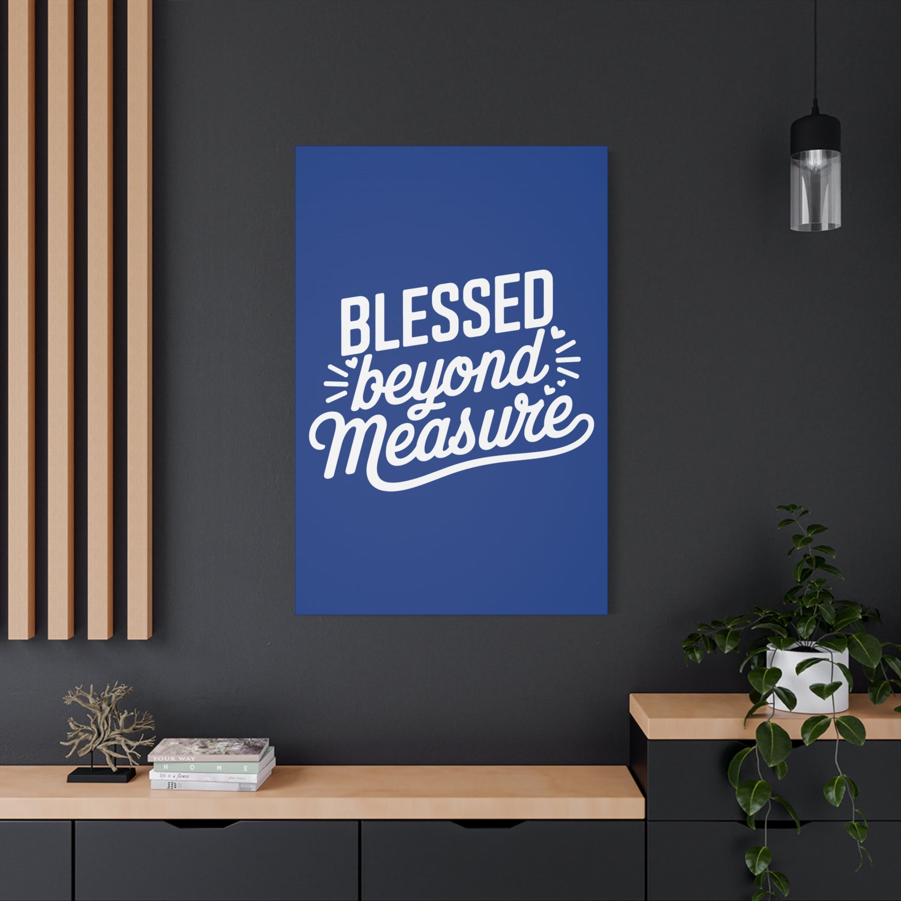 Blessed beyond Measure Matte Canvas, Stretched, 1.25"