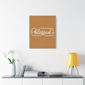 Blessed Matte Canvas, Stretched, 1.25"