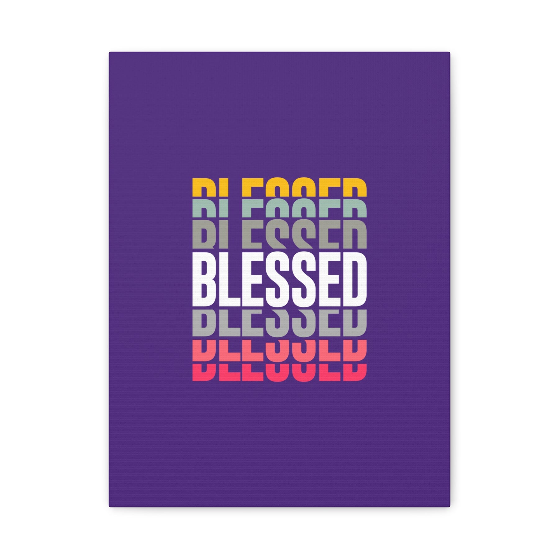 Blessed Matte Canvas, Stretched, 1.25"