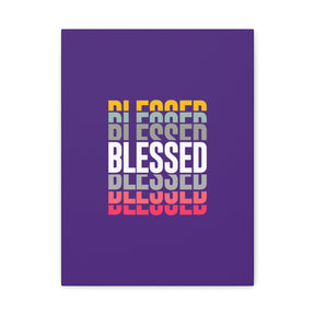 Blessed Matte Canvas, Stretched, 1.25"